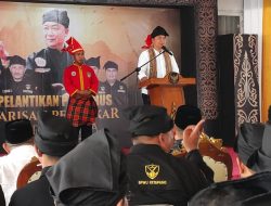 BUPATI KETAPANG LANTIK BARISAN PENDEKAR WIRA UTAMA