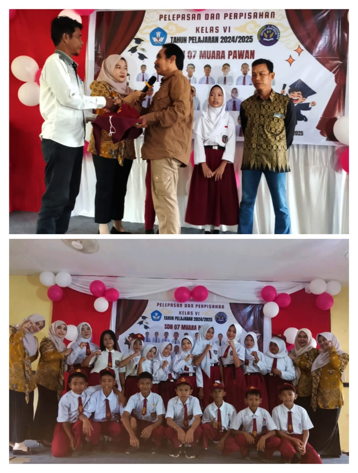 Perpisahan Siswa Kelas VI SDN 07 Muara Pawan