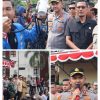 ALIANSI MAHASISWA BERUNJUK RASA DI DPRD KETAPANG, POLRES KETAPANG BERIKAN PENGAMANAN HUMANIS