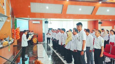 WAKIL BUPATI KETAPANG KUKUHKAN TIM KERJA GARDA ATS