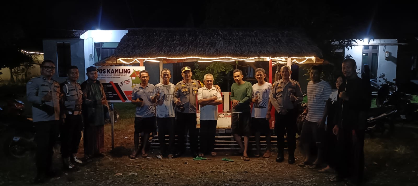 Patroli Blue Light Polsek Muara Pawan Ketapang