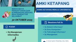 AMKI KETAPANG RESMI BERGABUNG DENGAN SAPTA GROUP, BUKA PROGRAM D3 GRATIS KE S1