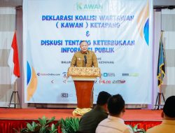 BUPATI KETAPANG HADIRI DEKLARASI KAWAN DAN DUKUNG KETERBUKAAN INFORMASI PUBLIK