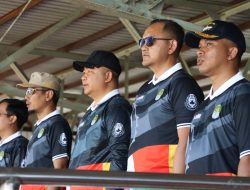 KEJUARAAN SEPAK BOLA BUPATI CUP KETAPANG 2025 RESMI DIBUKA BUPATI KETAPANG