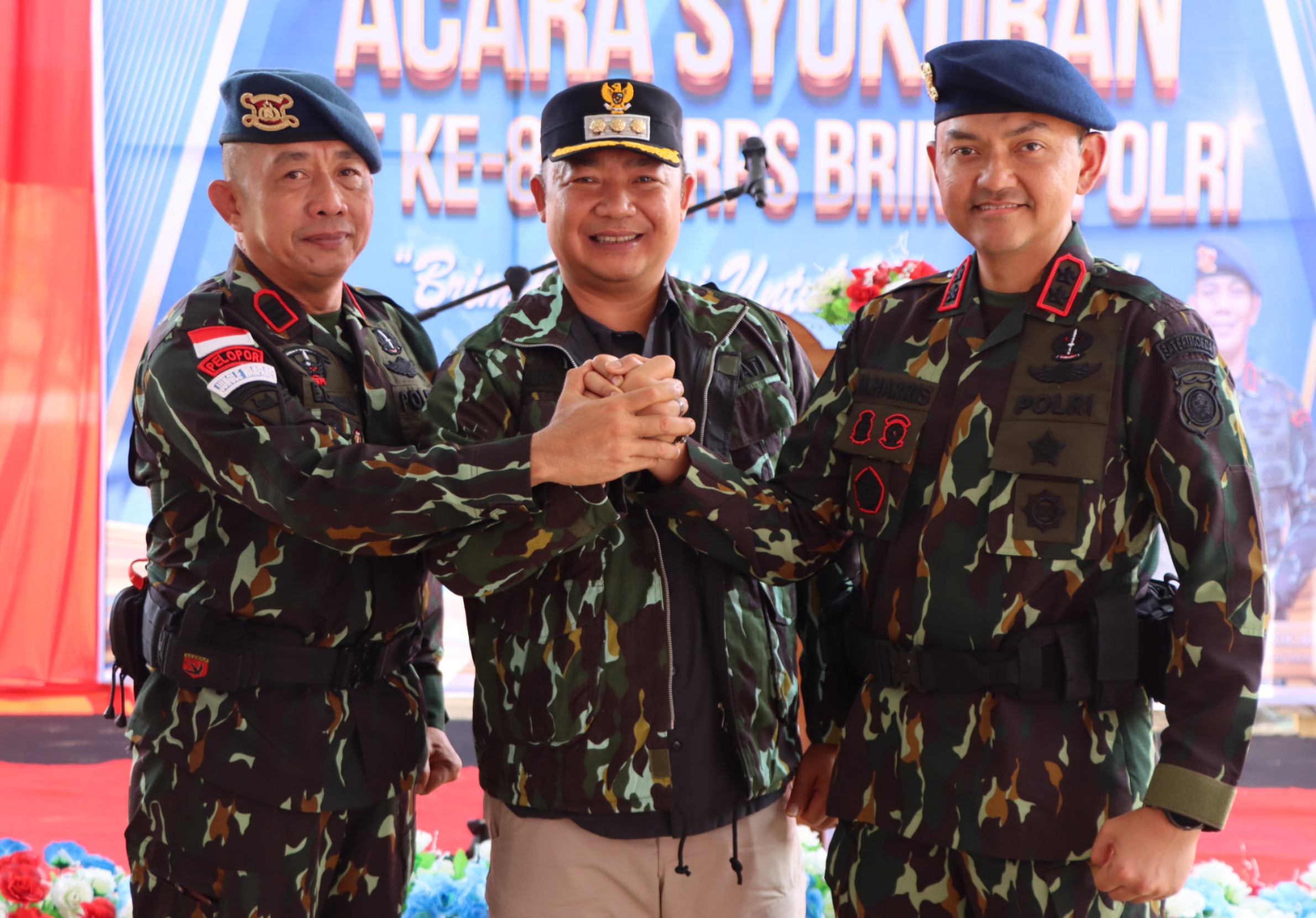 Bupati Ketapang Hadiri Syukuran HUT Brimob