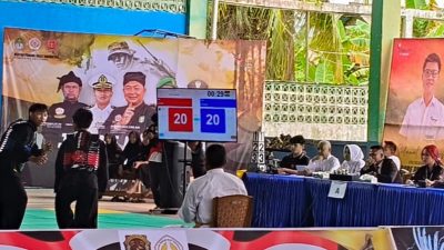 IPSI KETAPANG GUNAKAN DIGITAL SCORE PERDANA DI JAMBORE PENCAK SILAT BUPATI CUP 2025