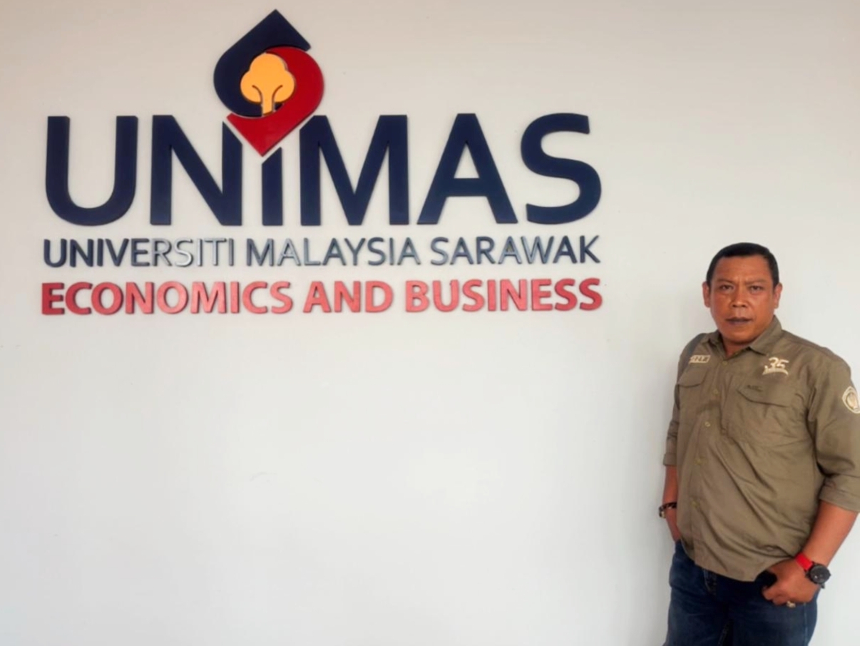 Raja Pahruji Mahasiswa Untan saat menjadi peserta KKL di Unimas Serawak Malaysia
