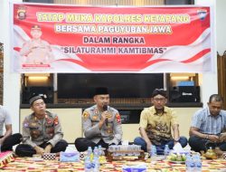 TATAP MUKA KAPOLRES KETAPANG BERSAMA PAGUYUBAN JAWA UNTUK SINERGI DAN KAMTIBMAS