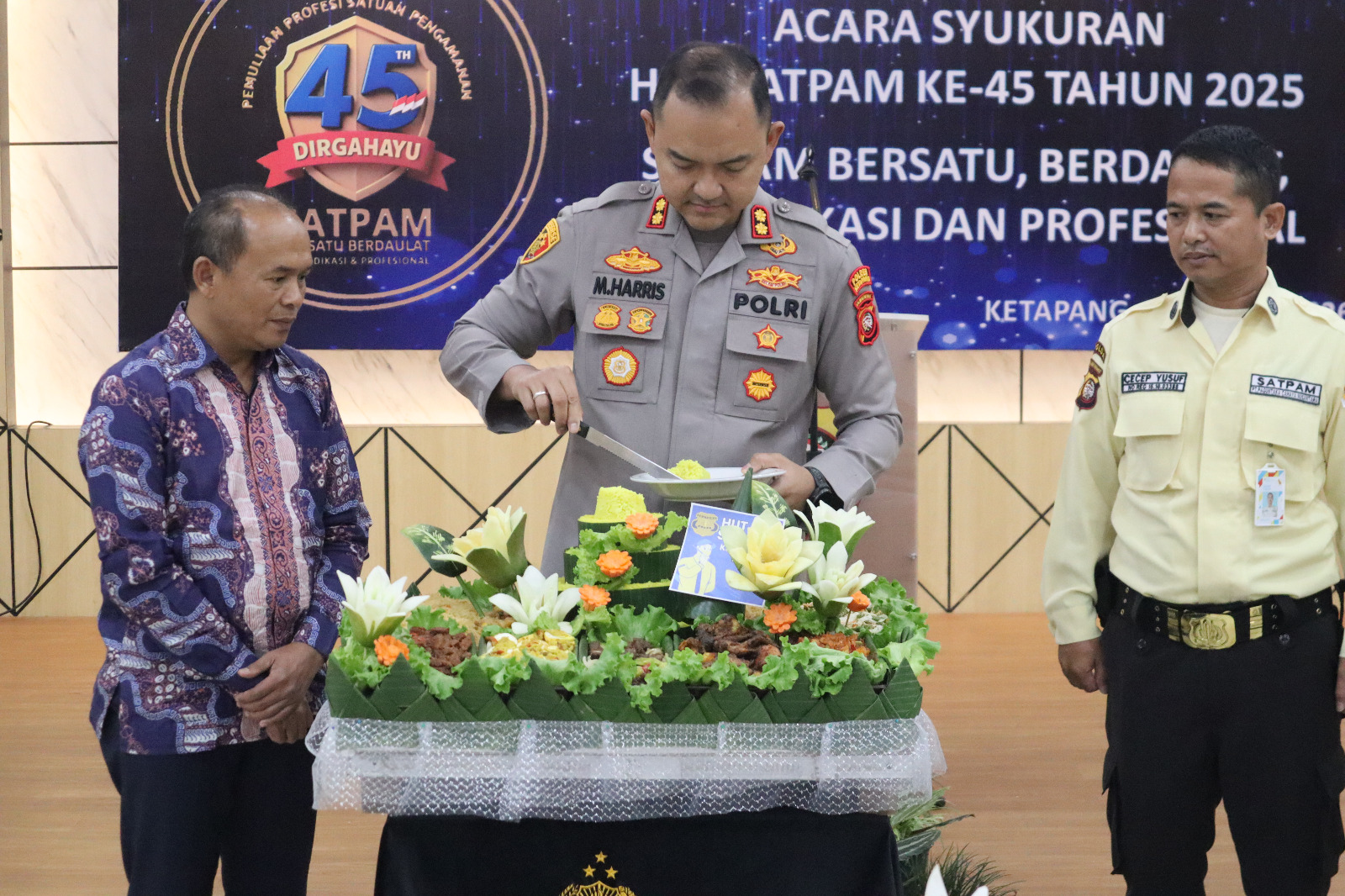 HUT satpam ke -45 Ketapang Kalbar